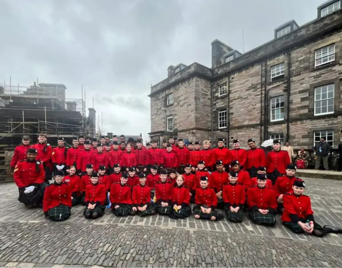 Queen Victoria School at the heart of Royal events in Edinburgh