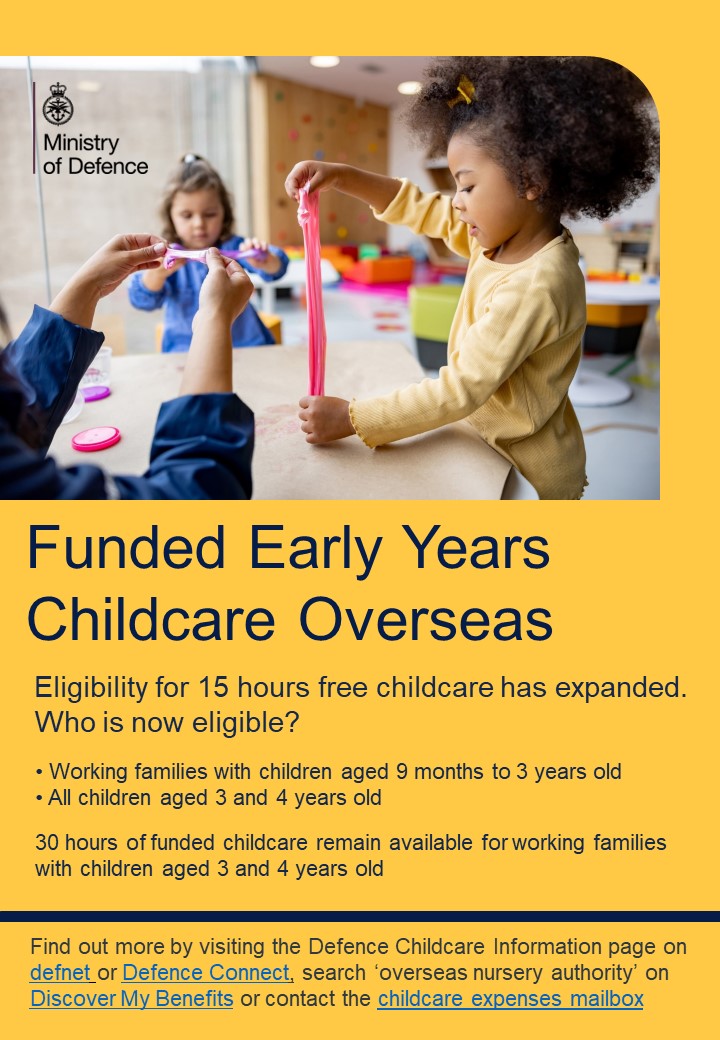 Based overseas with young children? Find out if you can benefit from an expansion to funded childcare…